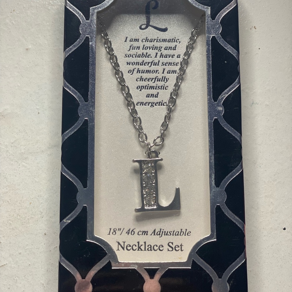 L necklace